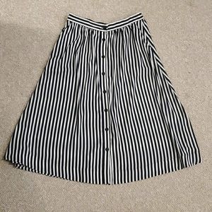 Striped skirt